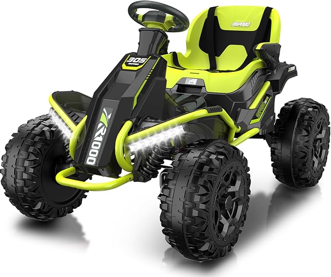 24V 4x4 Ride On Toy for Big Kids, 4x75W 5MPH Ride On Car